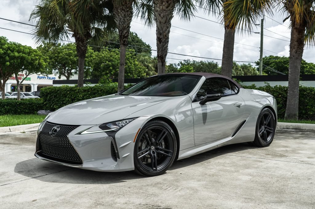 Used 2026 Lexus LC 500 Convertible w/ Inspiration Series RWD image 2