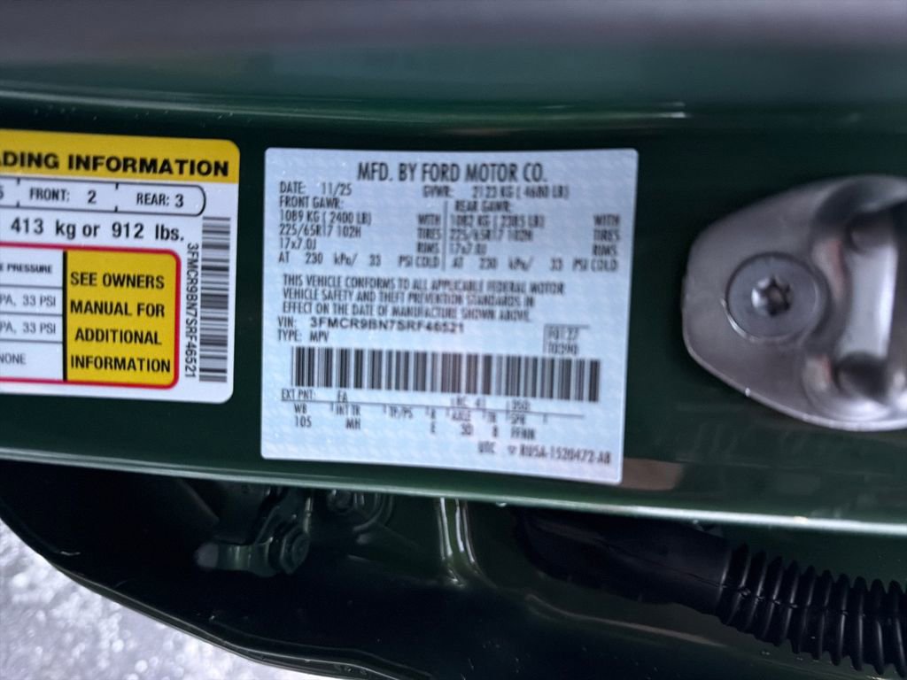 New 2025 Ford Bronco Sport Big Bend w/ Convenience Package image 29