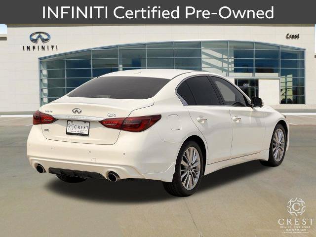 Certified 2023 INFINITI Q50 Luxe w/ Cargo Package AWD/4WD video 3