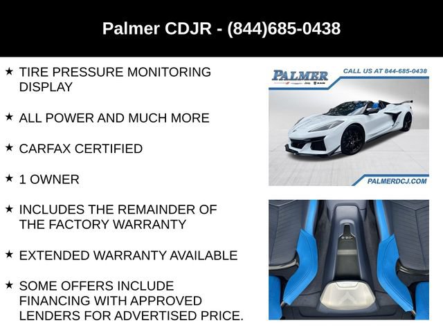 Used 2024 Chevrolet Corvette Z06 w/ Z07 Performance Package RWD image 24