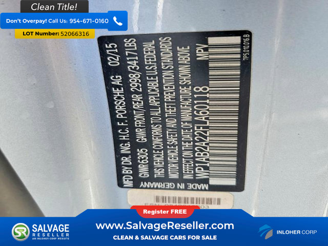 Used 2015 Porsche Cayenne S AWD/4WD image 16