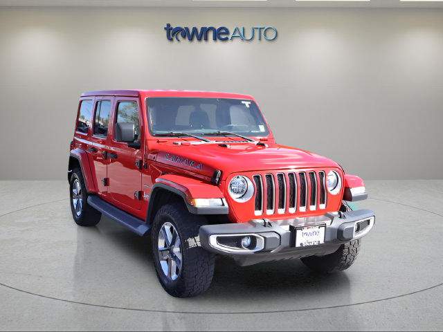 Used 2020 Jeep Wrangler Unlimited Sahara w/ Uconnect 4C Nav & Sound Group AWD/4WD image 7