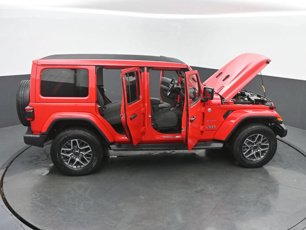Used 2024 Jeep Wrangler Unlimited Sahara w/ Technology Group AWD/4WD image 69