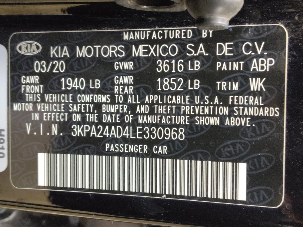 Used 2020 Kia Rio S FWD image 33