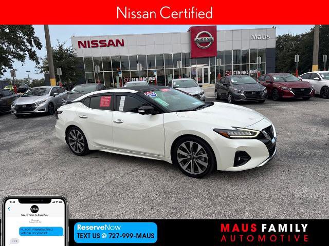 Certified 2023 Nissan Maxima Platinum w/ Sport Mat Group