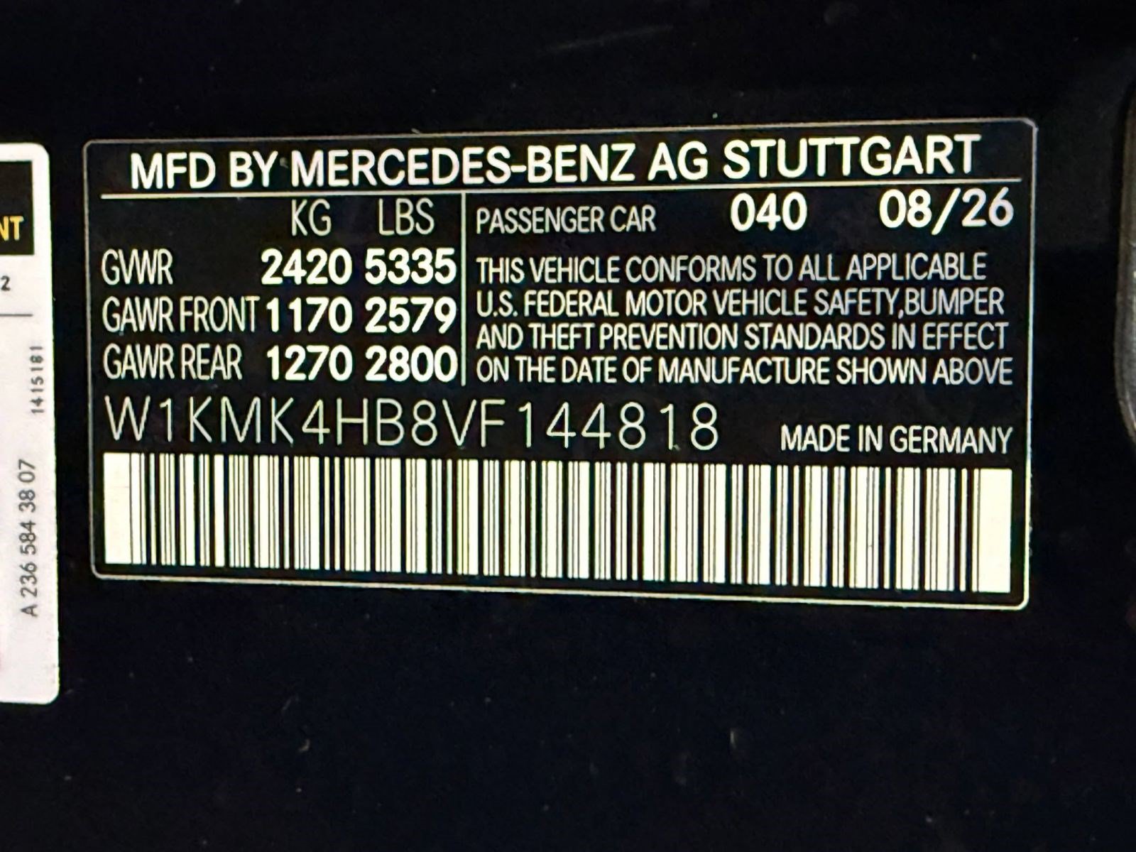 New 2027 Mercedes-Benz CLE 300 4MATIC Cabriolet image 22