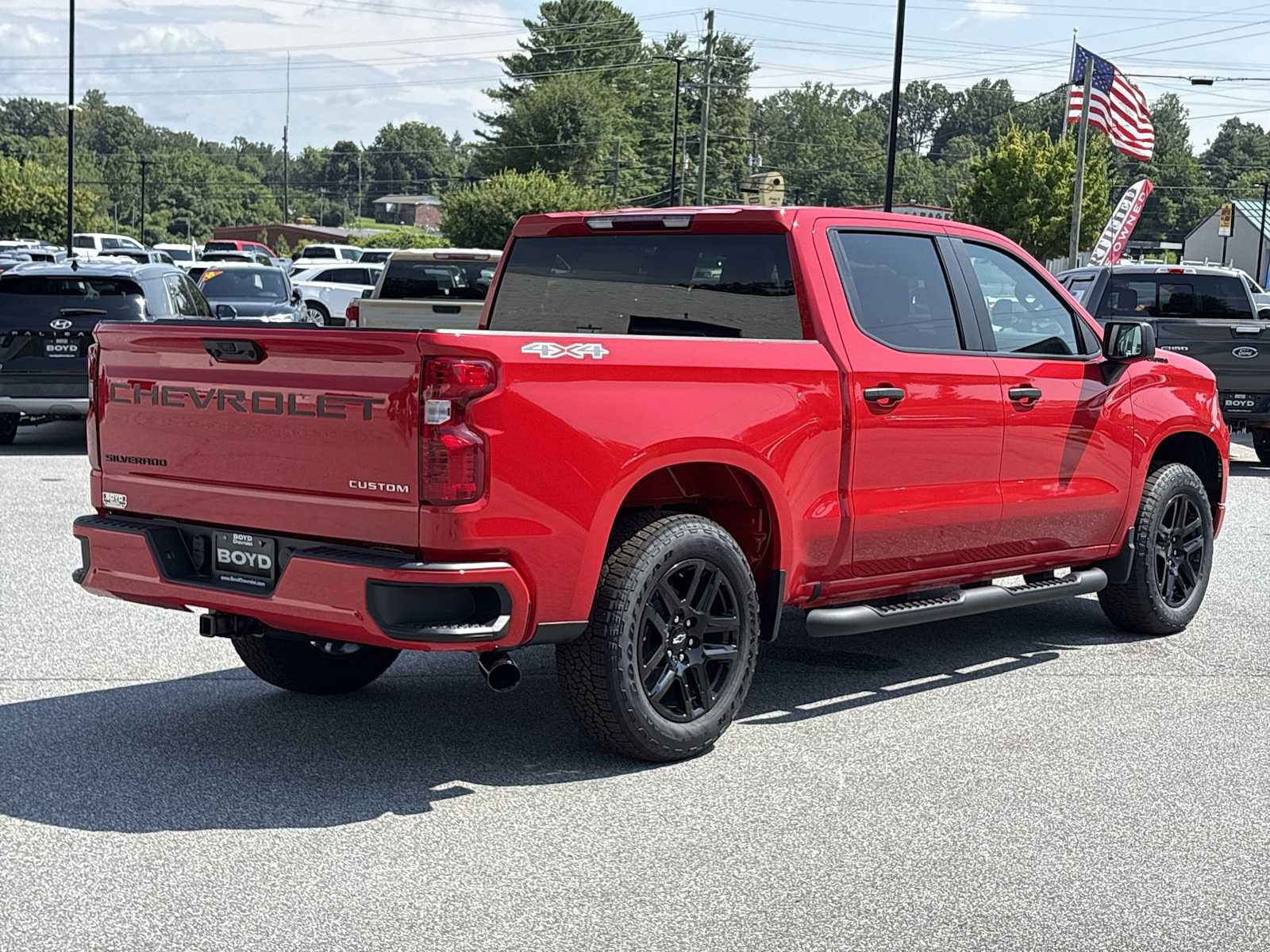 New 2026 Chevrolet Silverado 1500 Custom w/ Turbomax Blackout Package AWD/4WD image 6