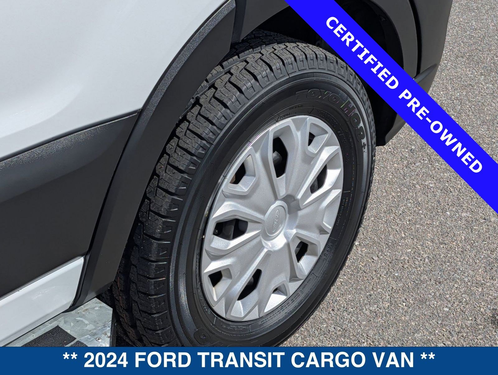 Certified 2024 Ford Transit 250 Low Roof w/ Exterior Upgrade Package RWD image 12