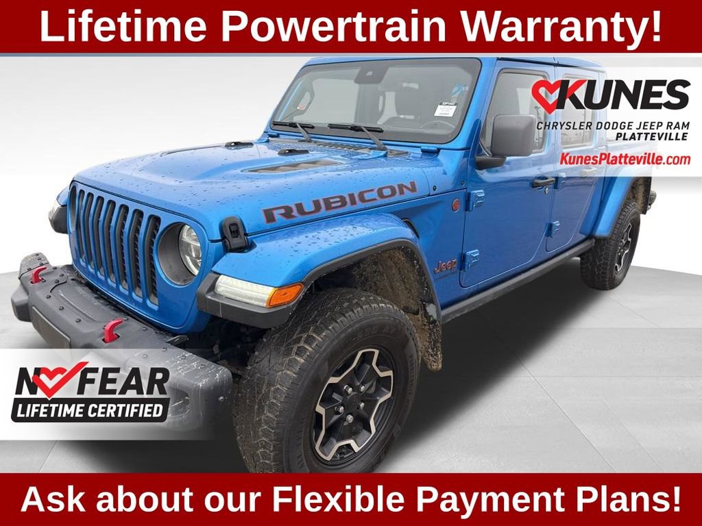 Used 2022 Jeep Gladiator Rubicon w/ Dual Top Group image 11