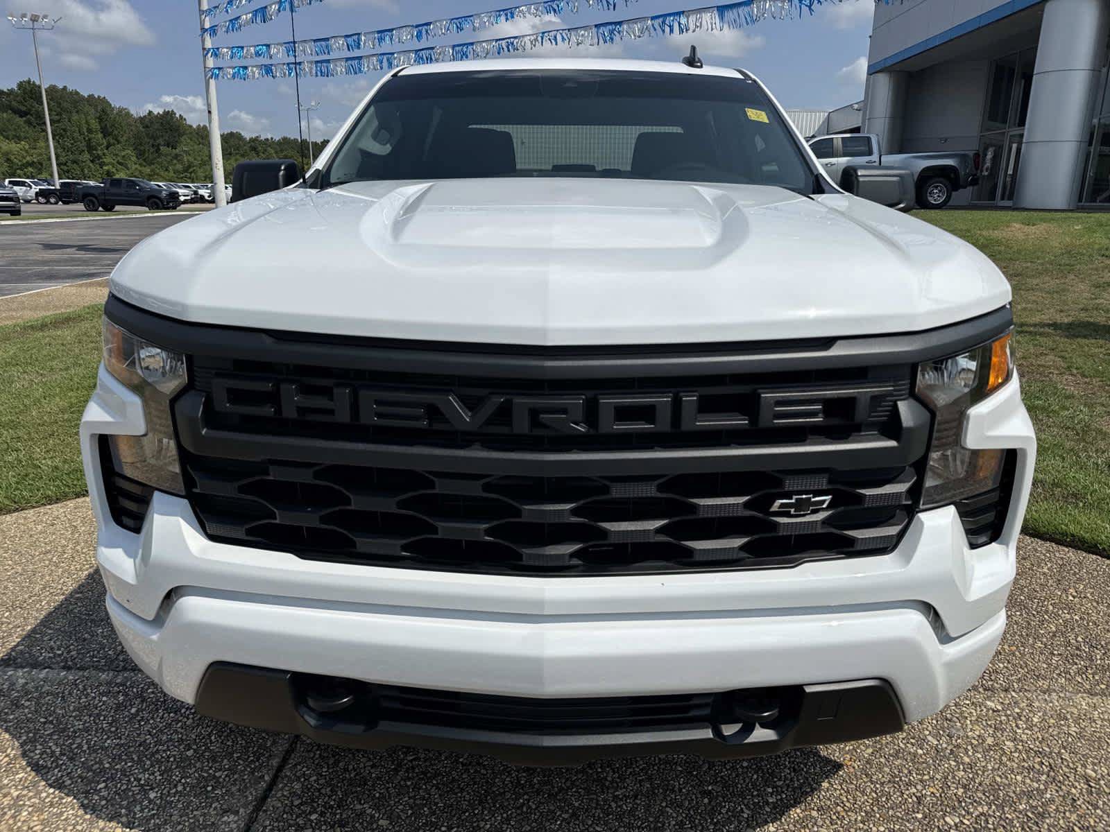 New 2026 Chevrolet Silverado 1500 Custom w/ Turbomax Blackout Package AWD/4WD image 2