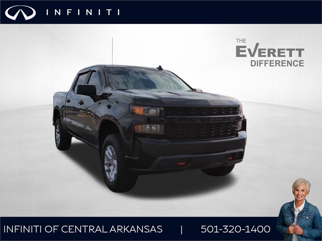 Used 2021 Chevrolet Silverado 1500 Custom Trail Boss w/ LPO, Dark Essentials Package image 1