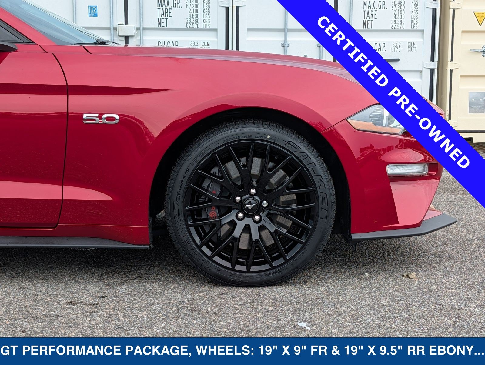 Certified 2020 Ford Mustang GT Premium w/ GT Performance Package RWD image 12