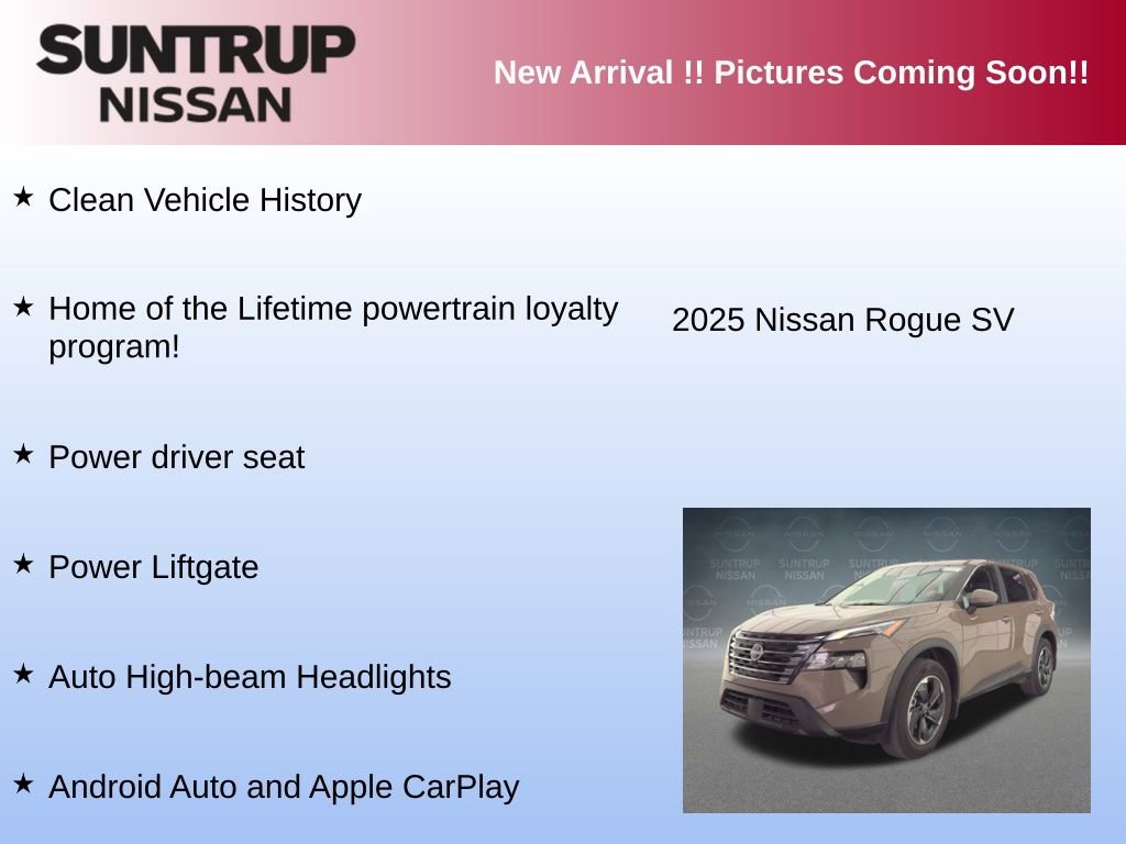 Used 2025 Nissan Rogue SV image 6