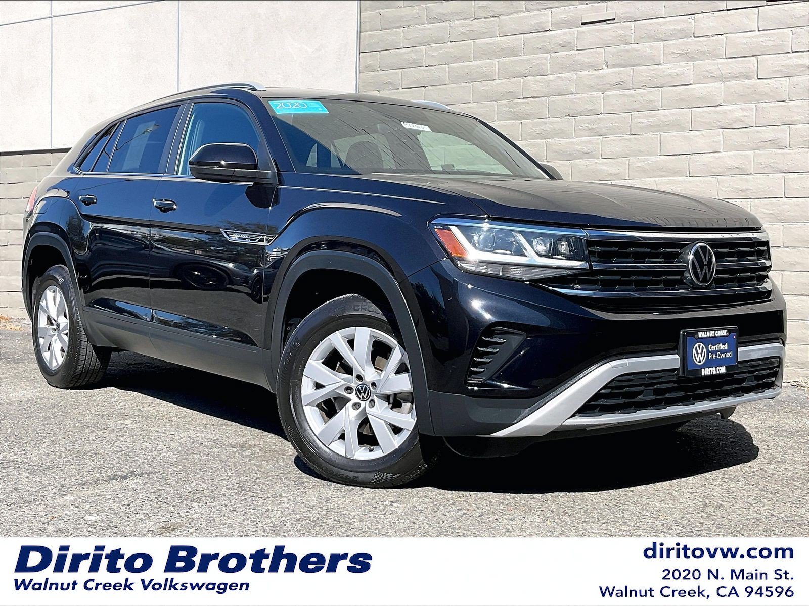 Certified 2020 Volkswagen Atlas Cross Sport S AWD/4WD image 1