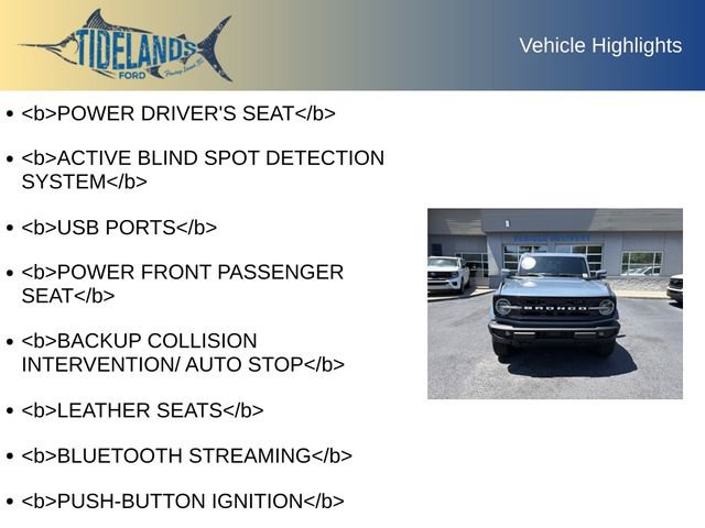 Certified 2025 Ford Bronco Outer Banks AWD/4WD image 11