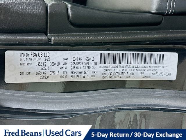 Used 2020 Jeep Grand Cherokee Altitude image 35