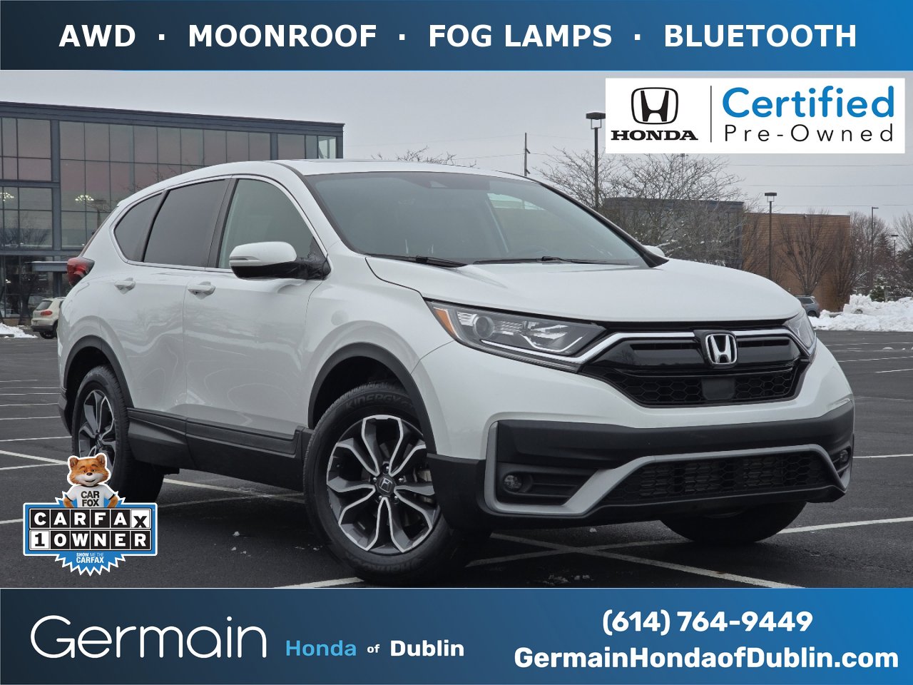 Certified 2022 Honda CR-V EX-L image 1