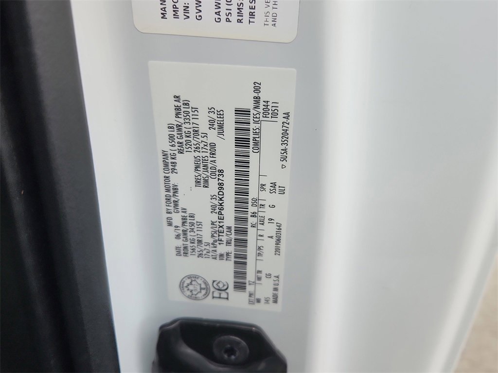 Used 2019 Ford F150 XL w/ Equipment Group 101A Mid image 19