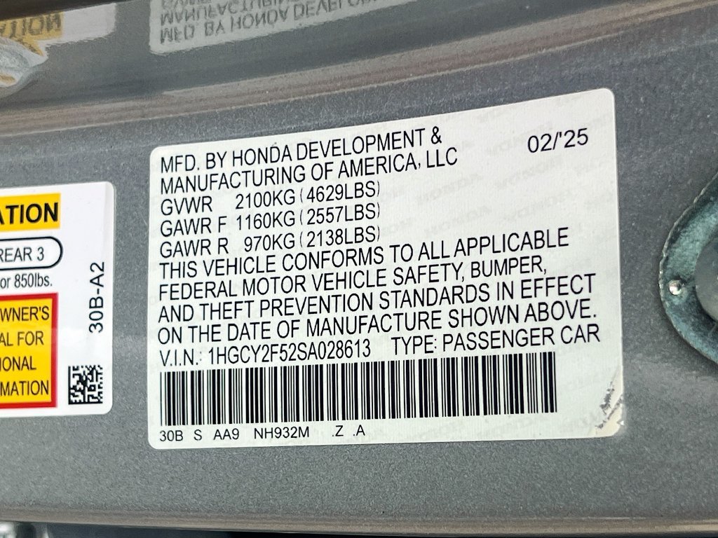 Used 2025 Honda Accord Sport image 32