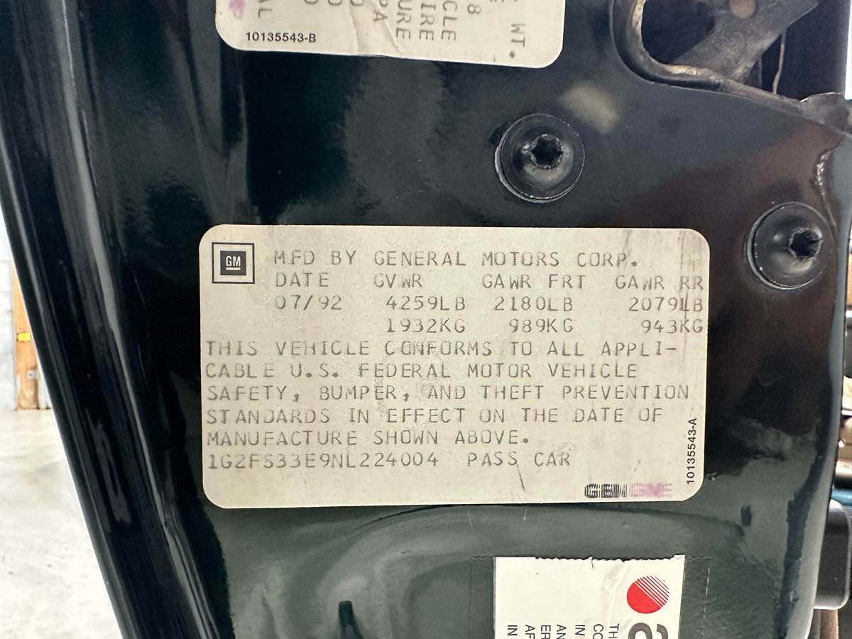 Used 1992 Pontiac Firebird Convertible RWD image 24