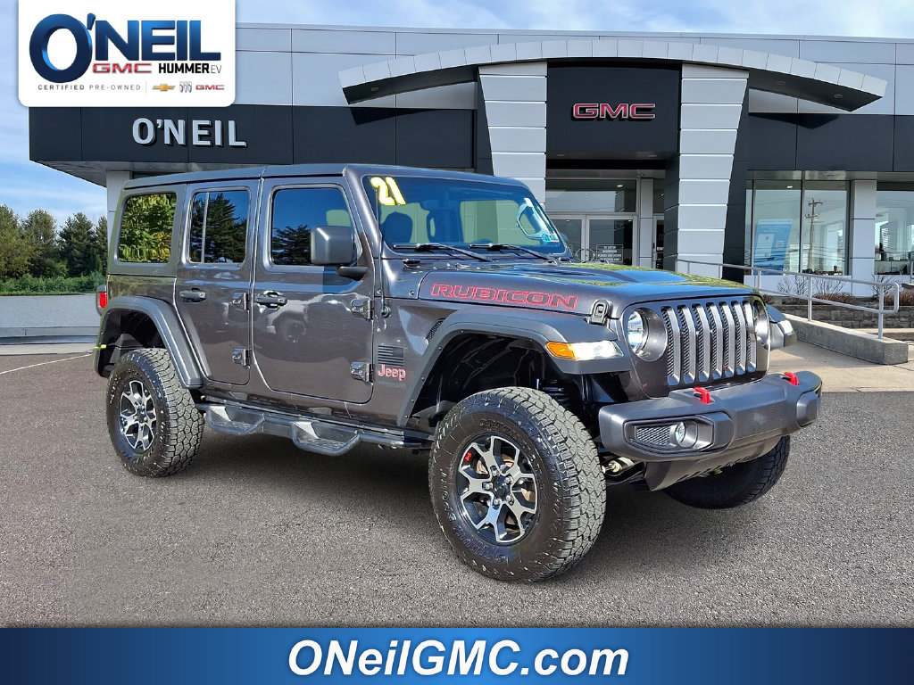 Used 2021 Jeep Wrangler Unlimited Rubicon w/ Dual Top Group AWD/4WD image 1