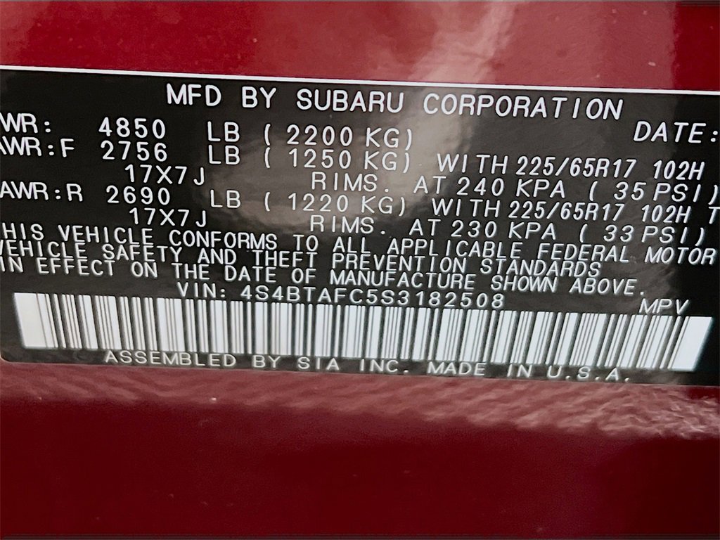 Used 2025 Subaru Outback Premium image 29