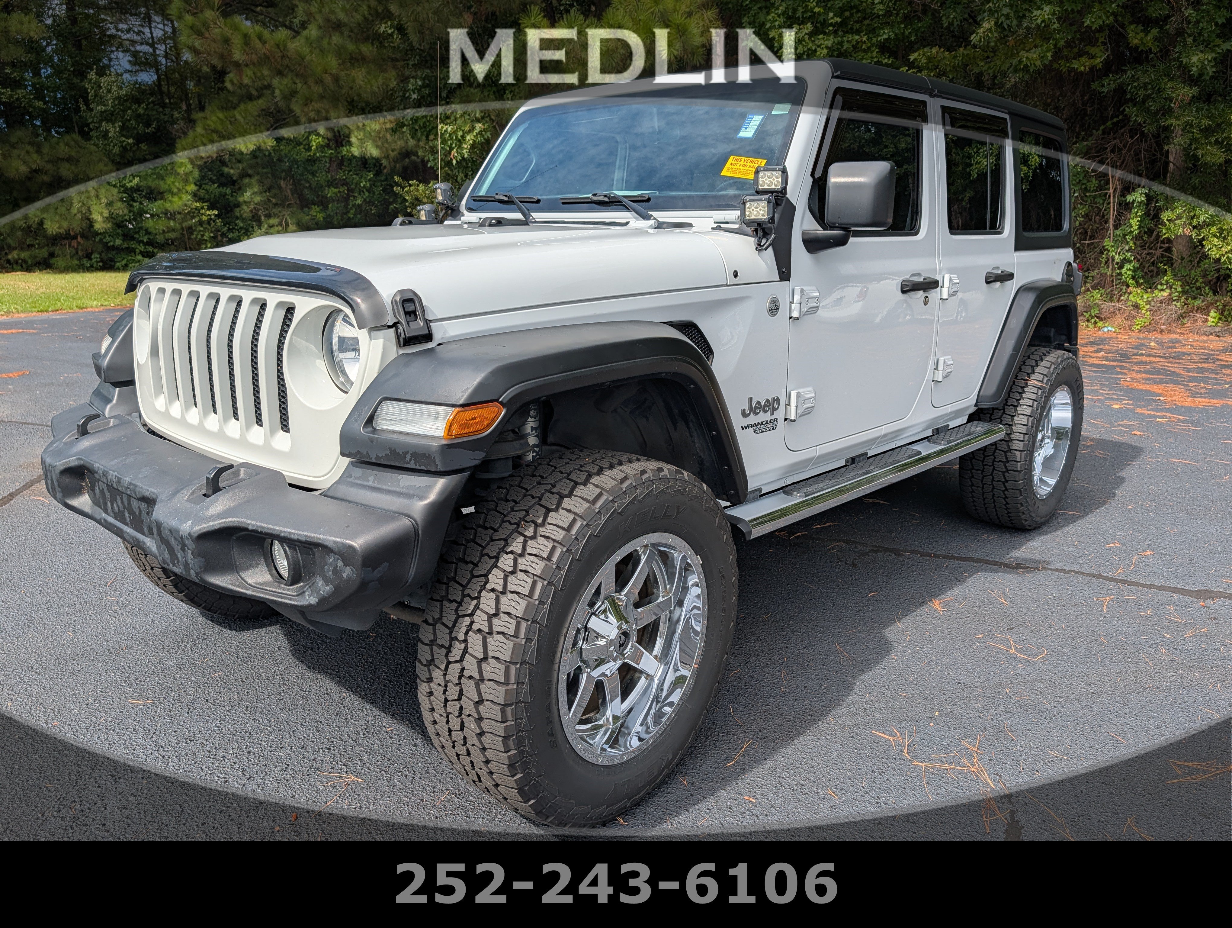 Used 2019 Jeep Wrangler Unlimited Sport S AWD/4WD image 1