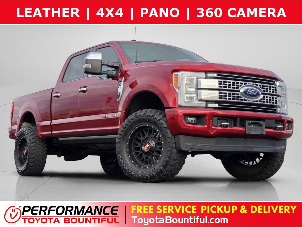 Used 2018 Ford F350 Platinum w/ Platinum Ultimate Package