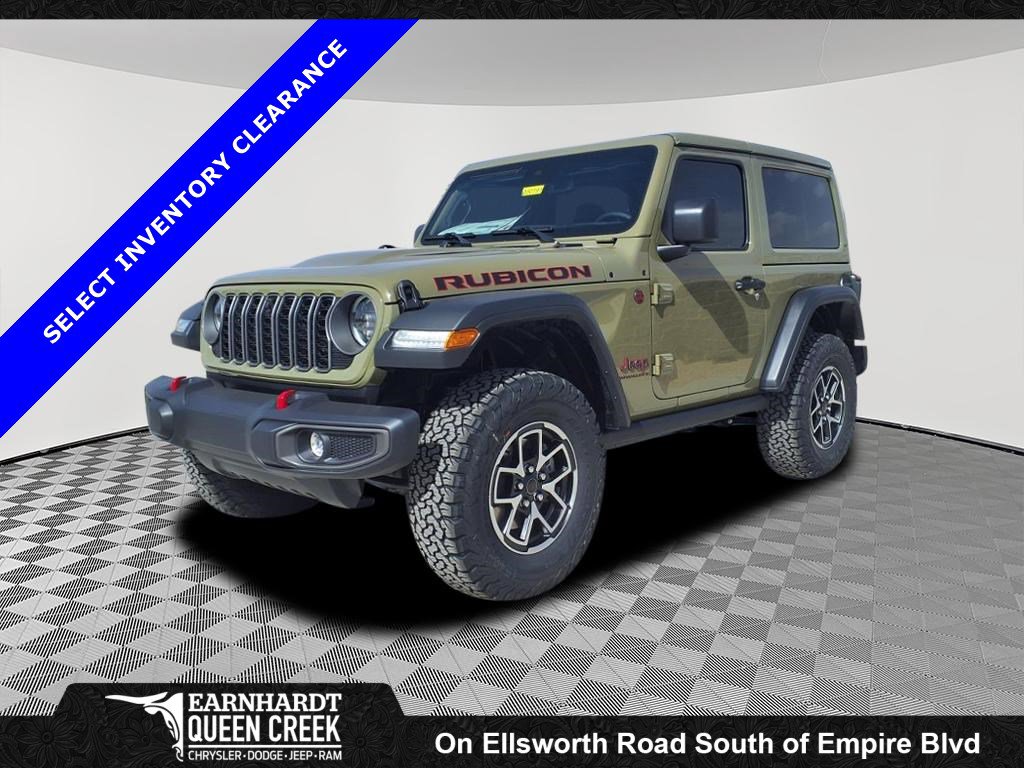 New 2025 Jeep Wrangler Rubicon w/ Convenience Group