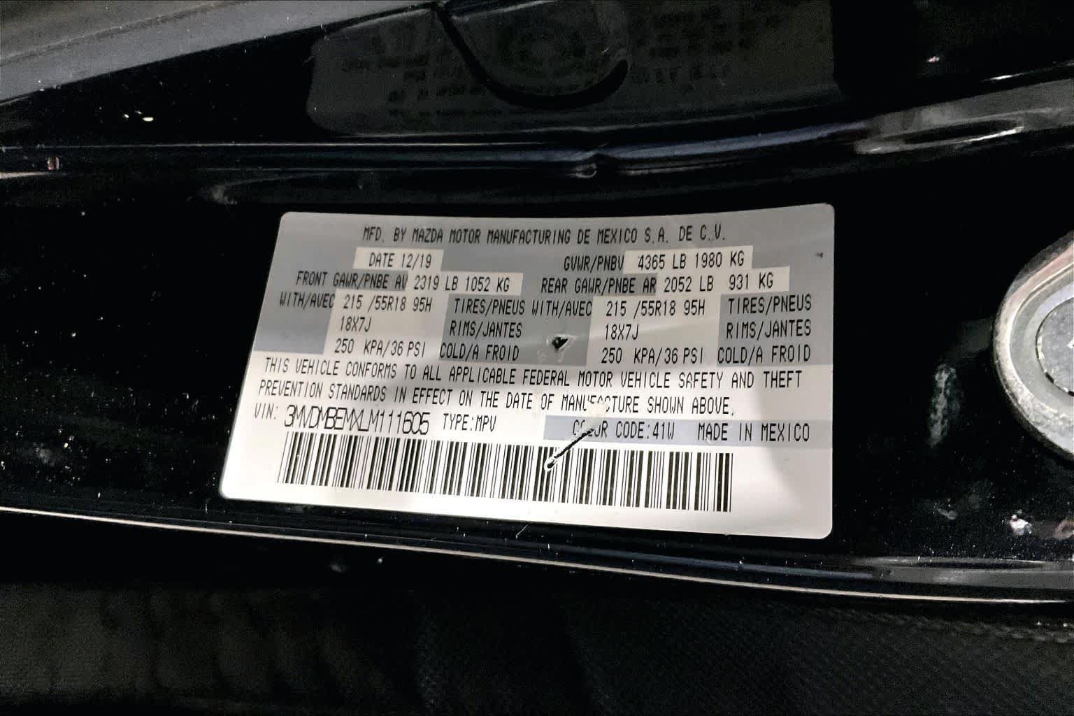 Used 2020 MAZDA CX-30 AWD w/ Premium Package image 37