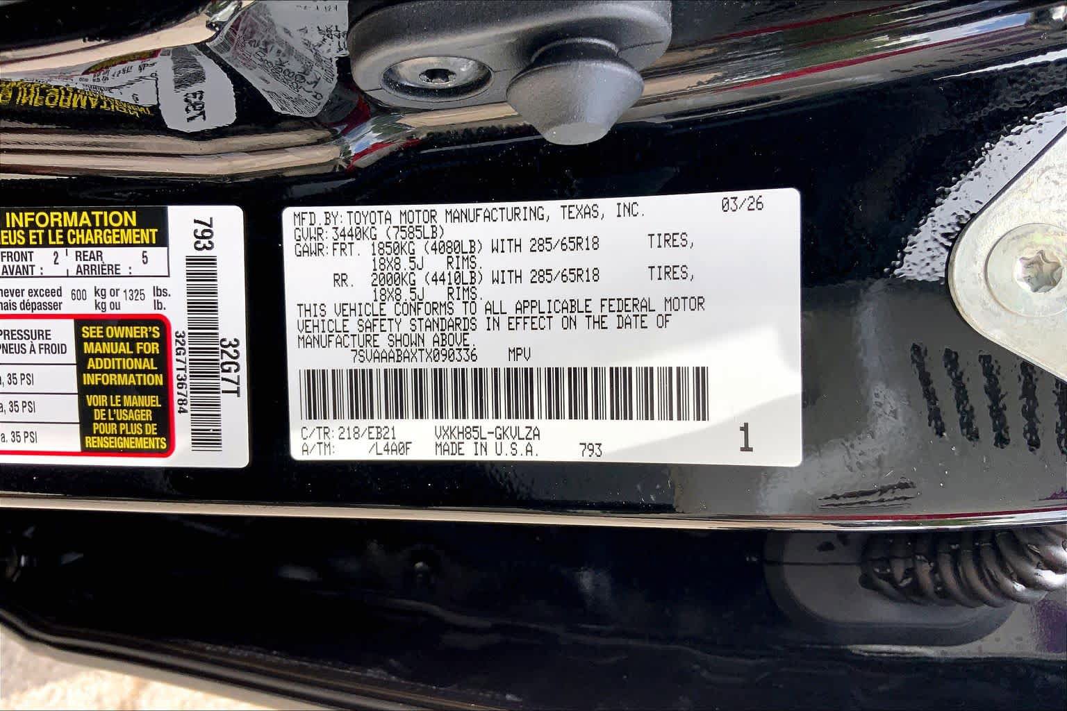 Used 2026 Toyota Sequoia TRD Pro AWD/4WD image 34