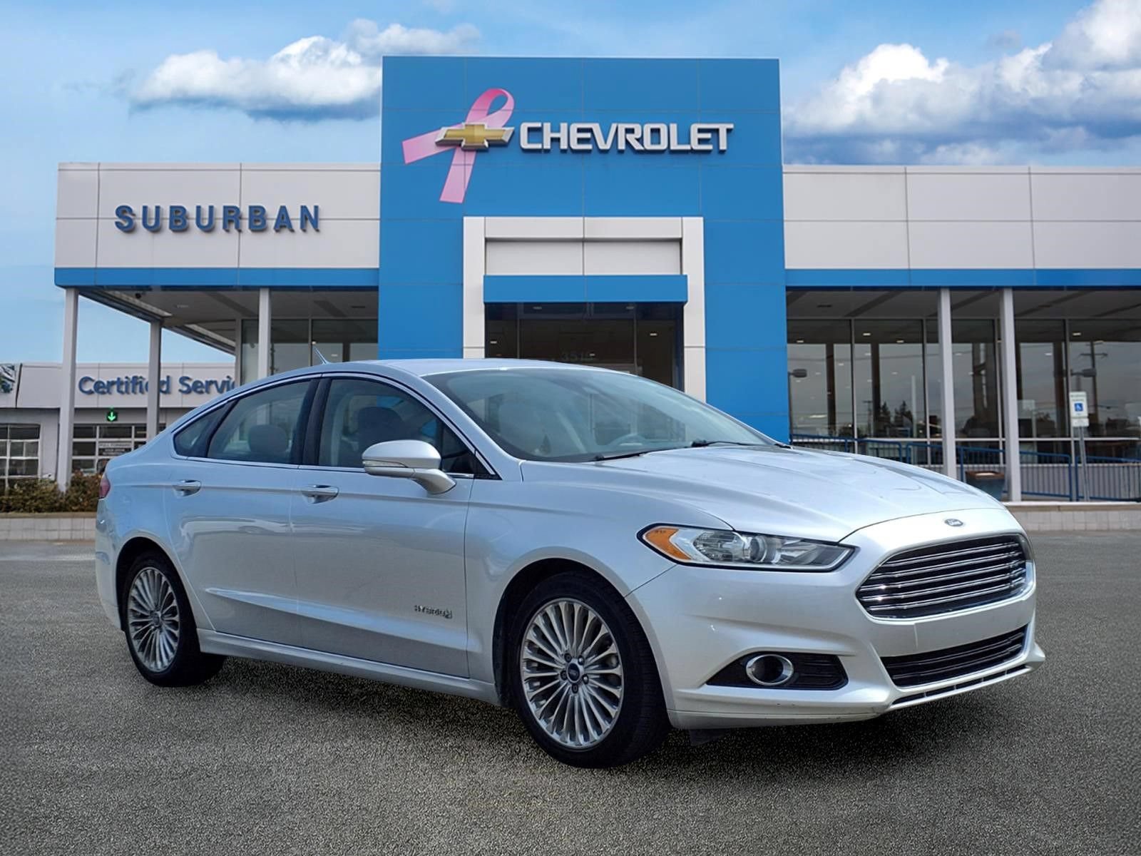 Used 2014 Ford Fusion Titanium FWD image 3