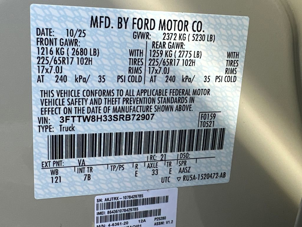 New 2025 Ford Maverick XLT w/ XLT Luxury Package image 31