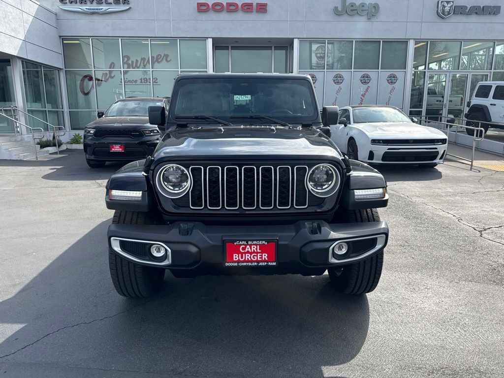 Certified 2025 Jeep Wrangler Unlimited Sahara w/ Safety Group AWD/4WD image 2