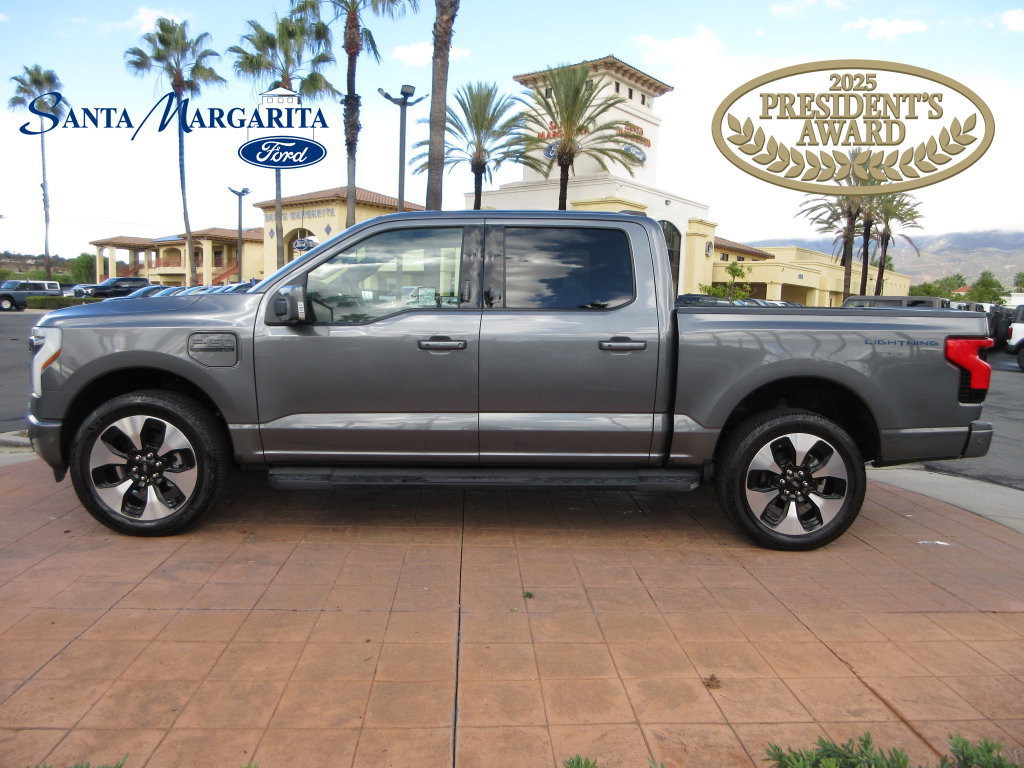 Certified 2023 Ford F150 Lightning Platinum