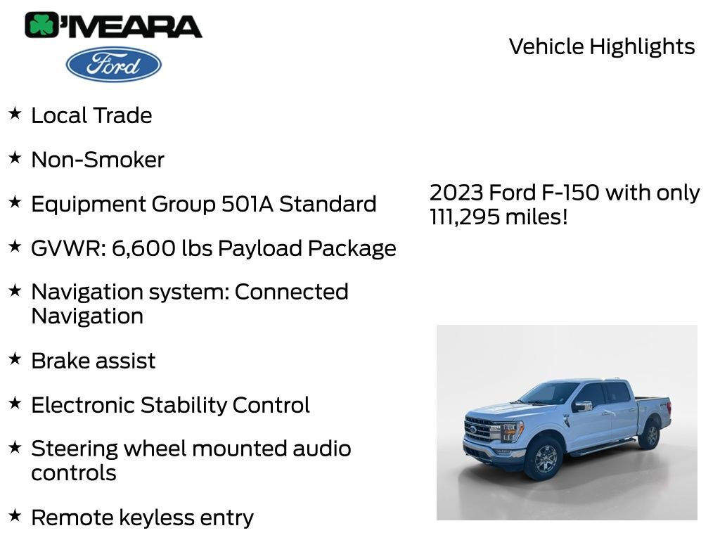 Used 2023 Ford F150 Lariat AWD/4WD image 7