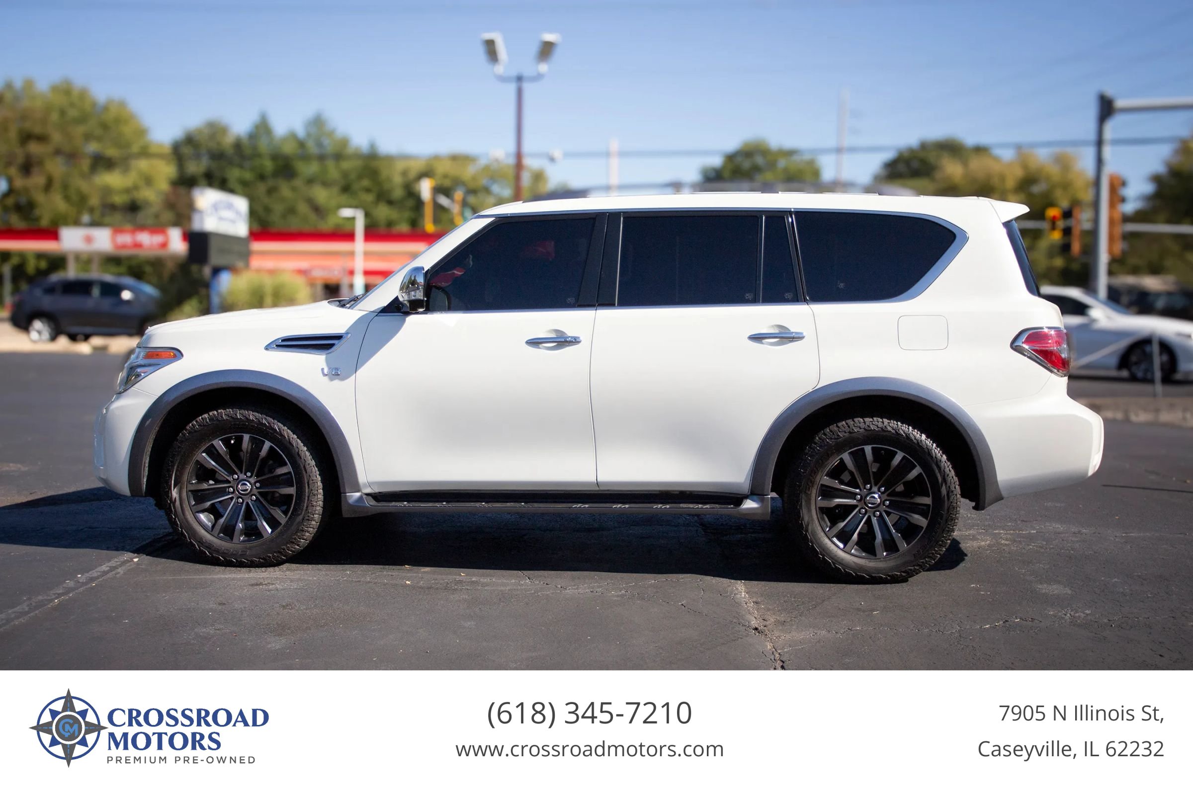 Used 2018 Nissan Armada Platinum w/ Captain Seat Package AWD/4WD image 2