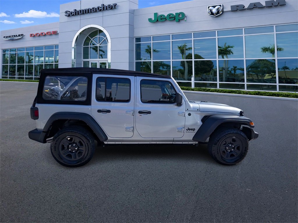 Certified 2024 Jeep Wrangler Sport image 8