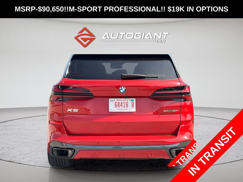 Used 2026 BMW X5 xDrive40i w/ M Sport Package AWD/4WD image 5