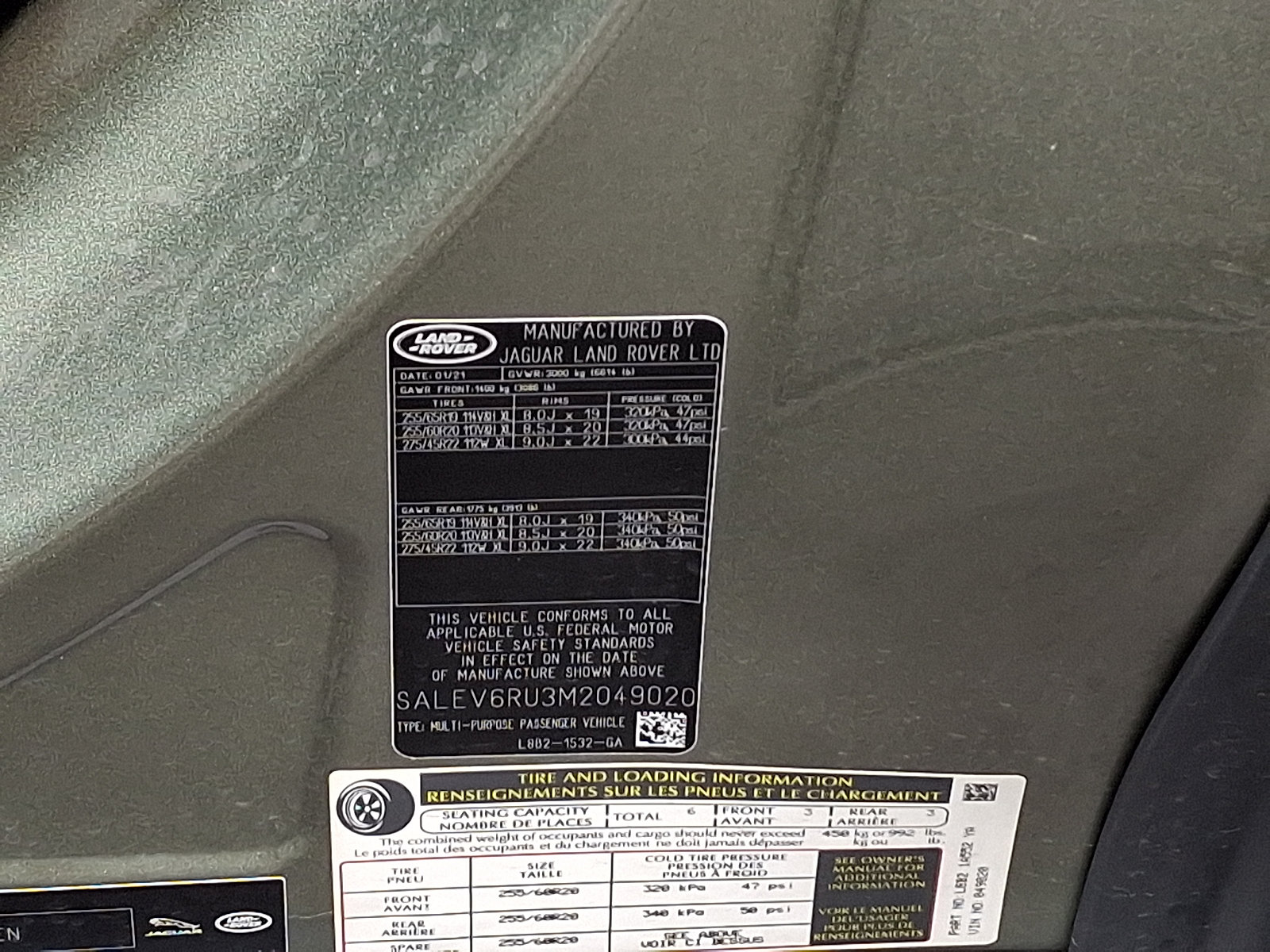 Used 2021 Land Rover Defender 90 First Edition AWD/4WD image 26