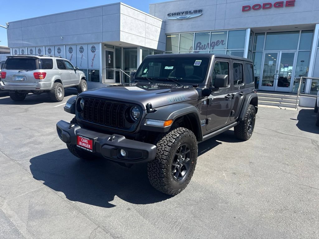 Certified 2025 Jeep Wrangler Unlimited Sport S 4xe AWD/4WD image 3