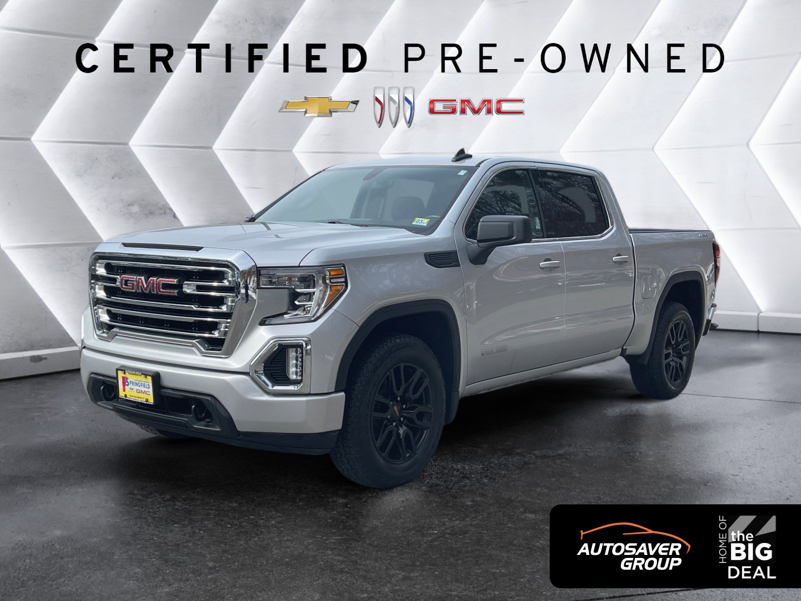 Certified 2021 GMC Sierra 1500 Elevation image 1