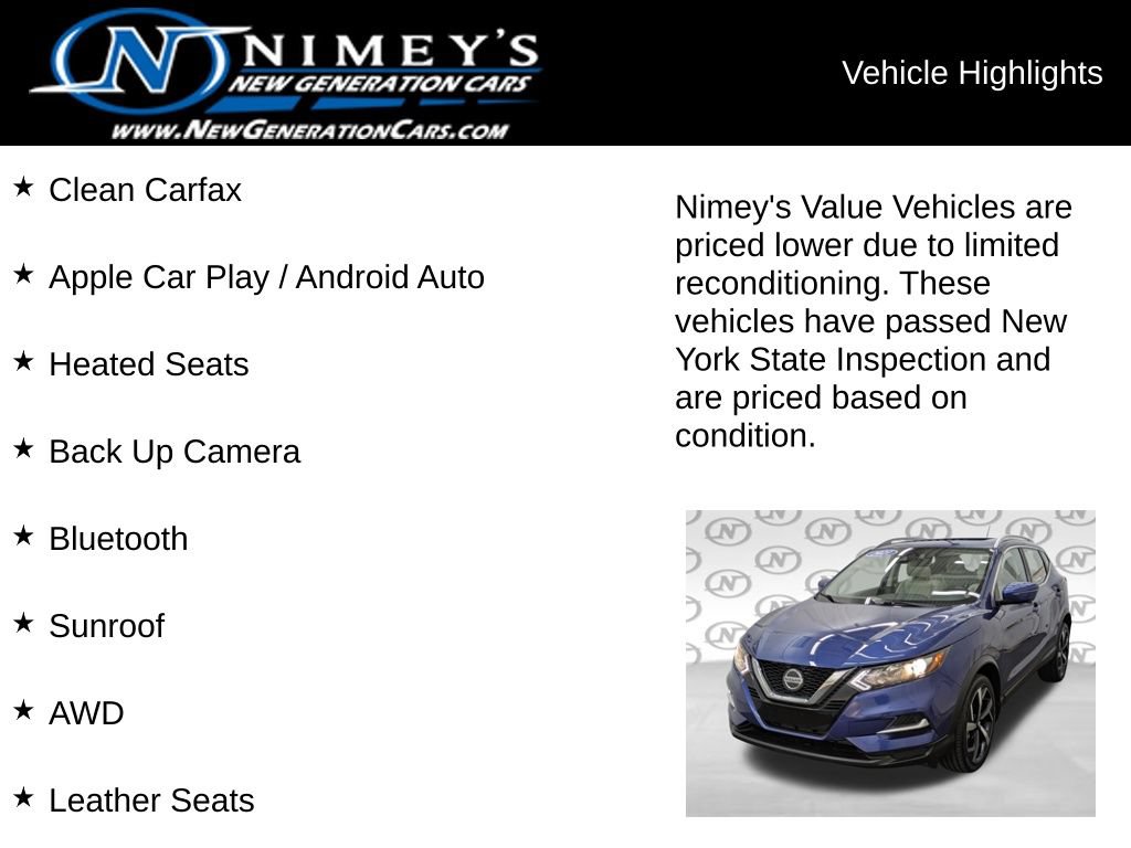 Used 2021 Nissan Rogue Sport SV AWD/4WD image 5