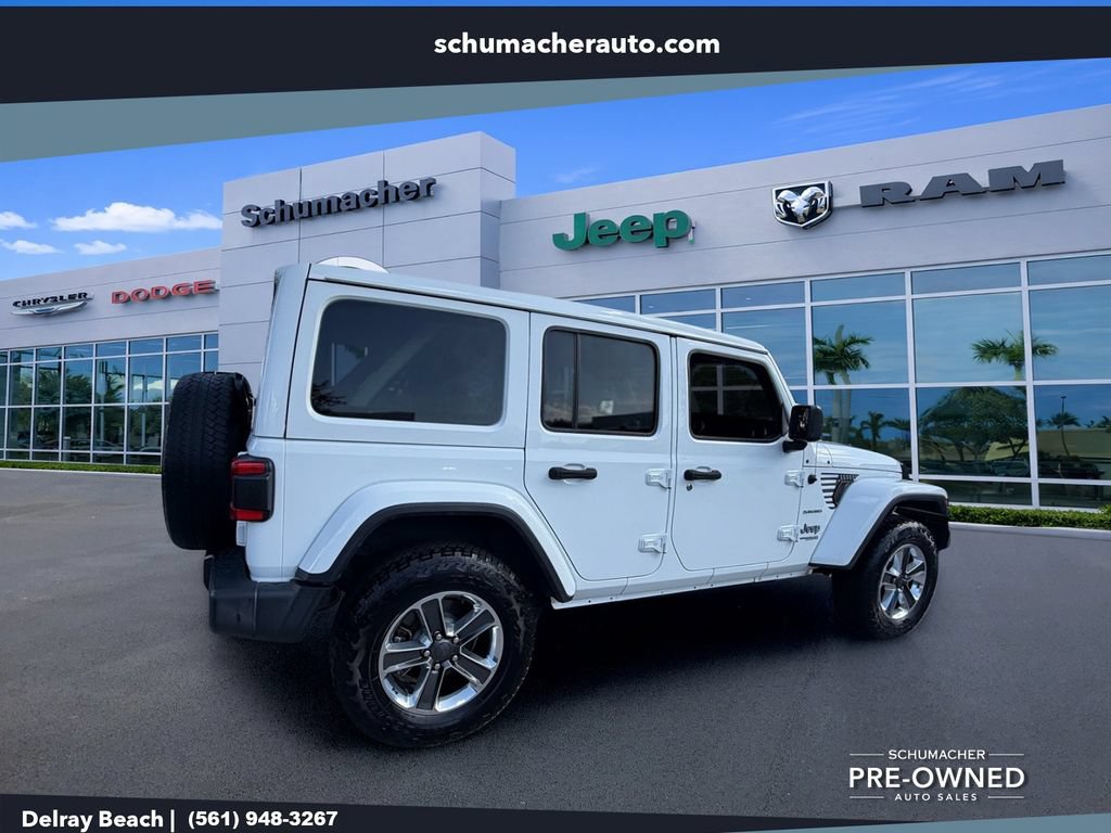 Used 2019 Jeep Wrangler Unlimited Sahara AWD/4WD image 7