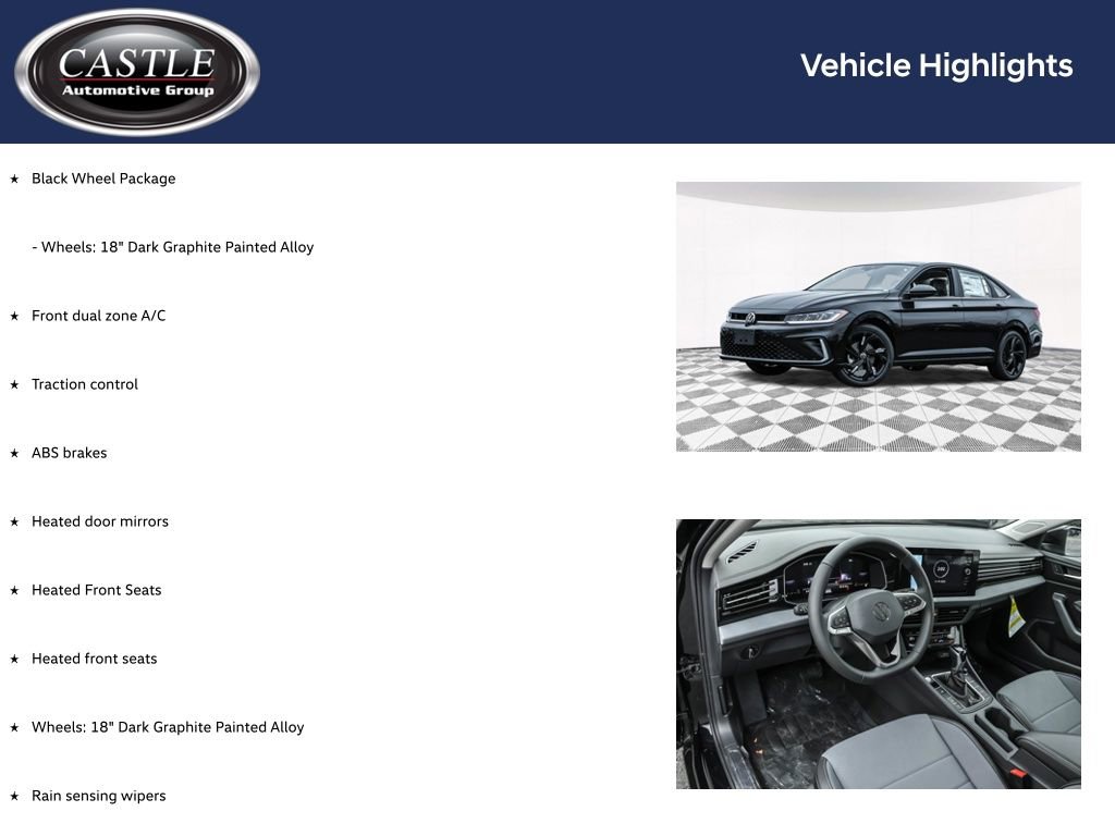 New 2026 Volkswagen Jetta SE image 3