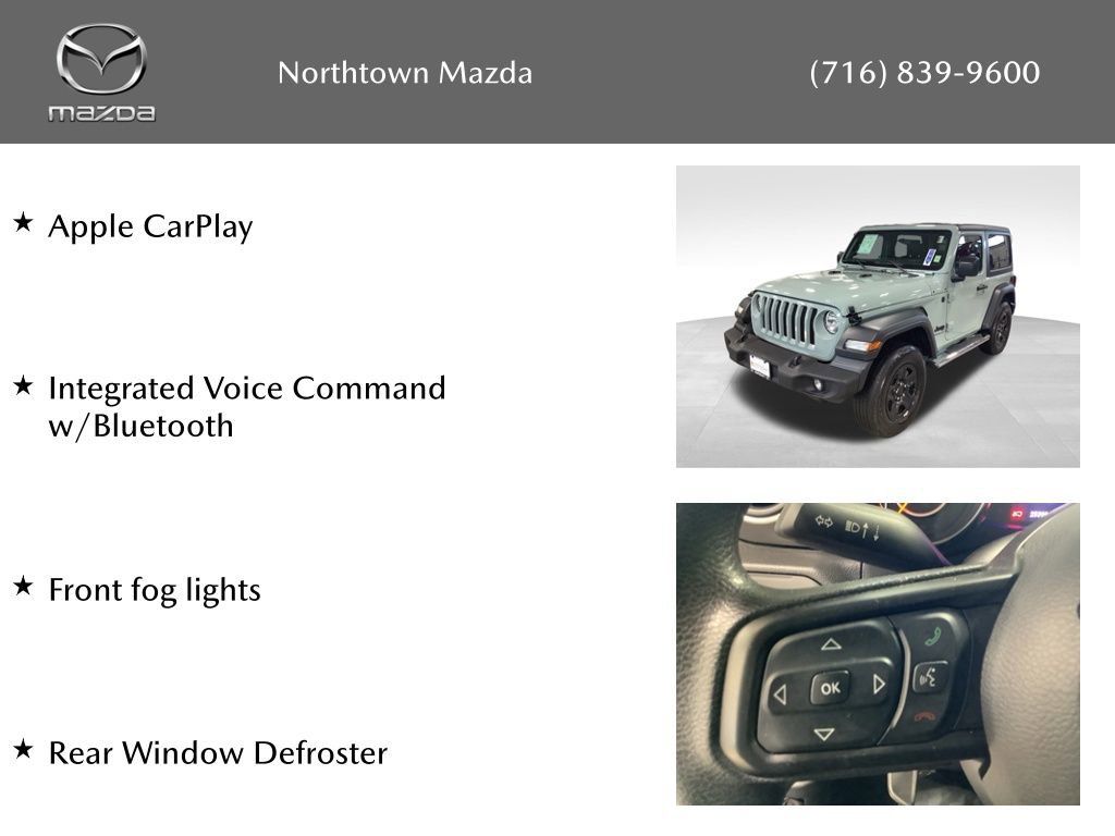Used 2023 Jeep Wrangler Sport image 2