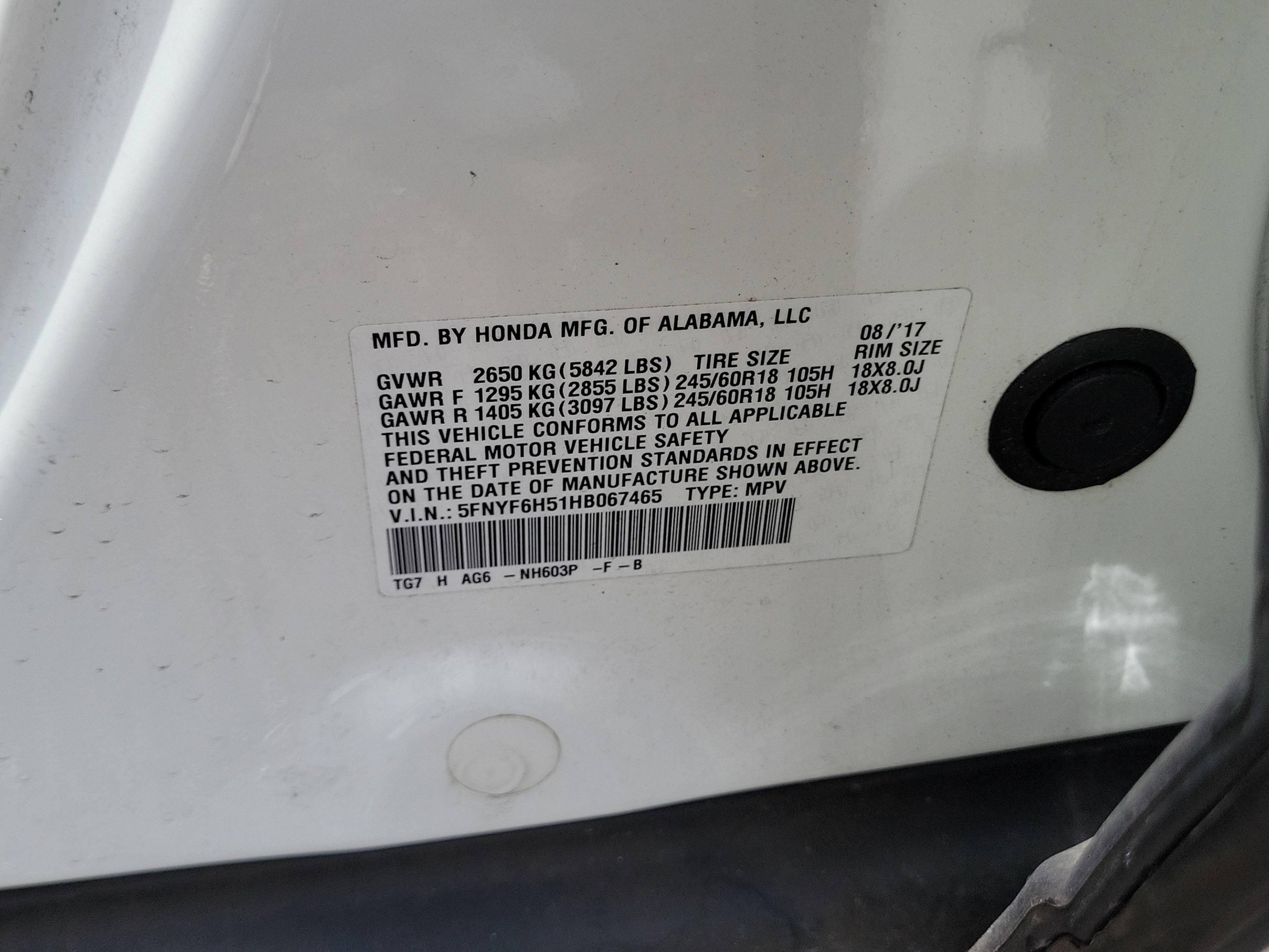 Used 2017 Honda Pilot EX-L image 34