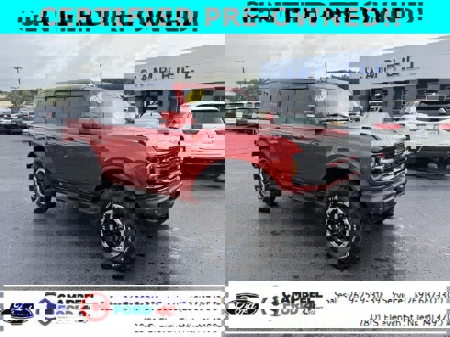 Certified 2022 Ford Bronco Outer Banks w/ Sasquatch Package image 1