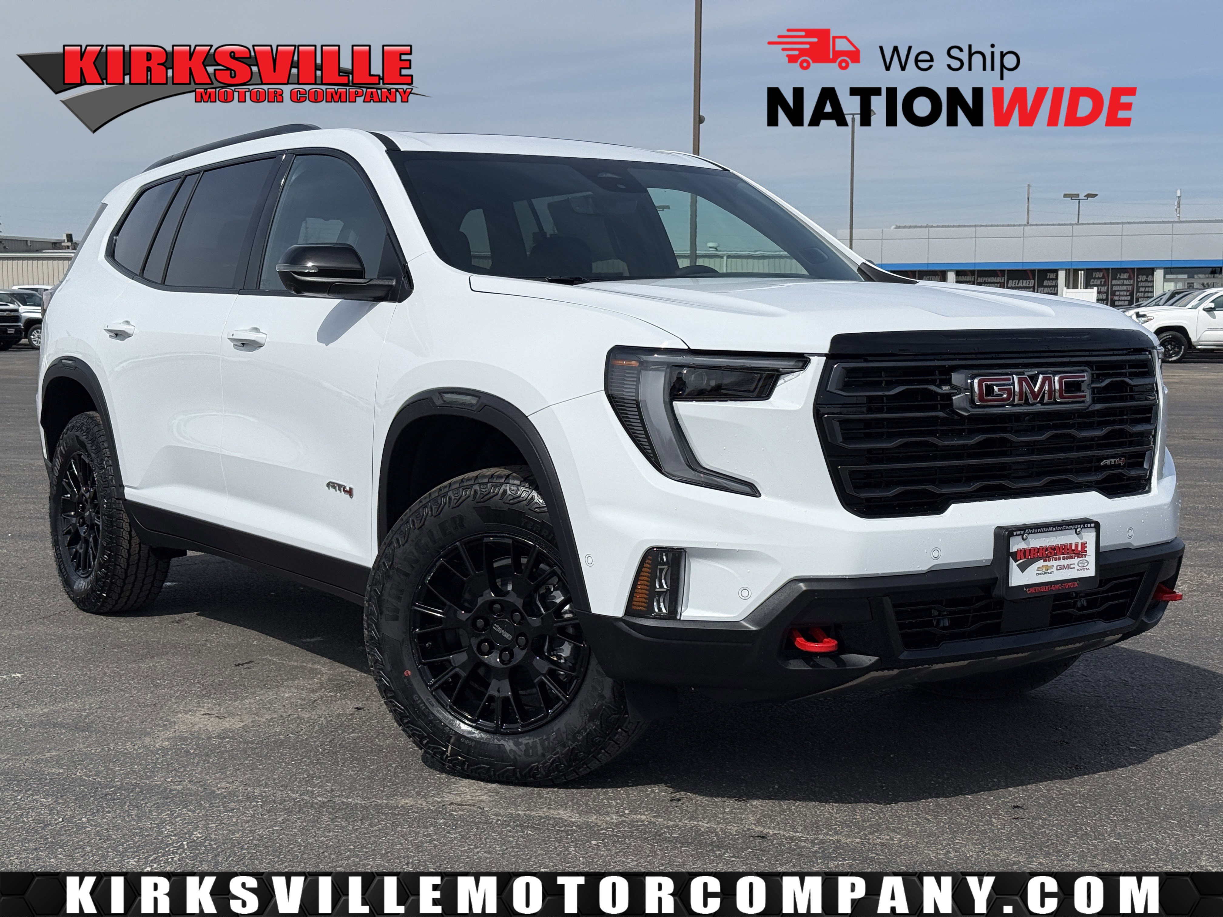 New 2026 GMC Acadia AT4 w/ Super Cruise Package