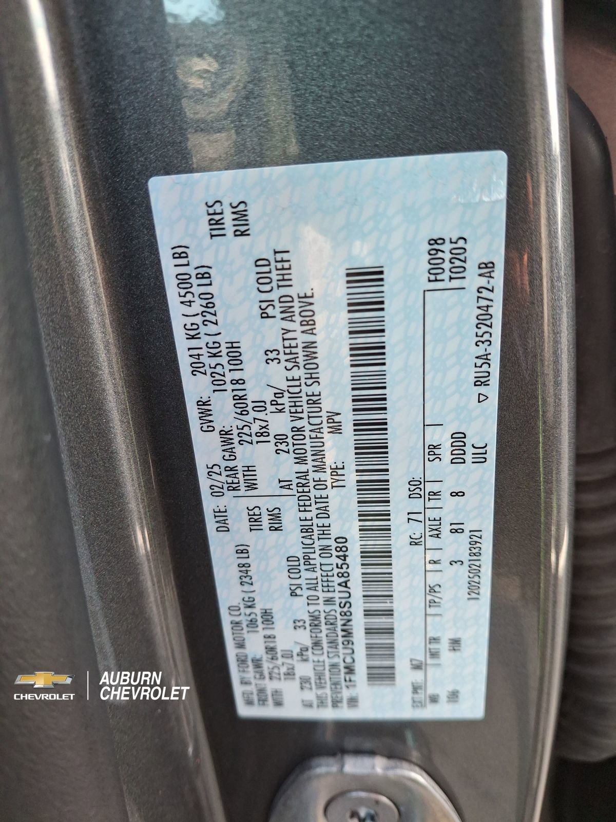 Used 2025 Ford Escape ST-Line AWD/4WD image 27